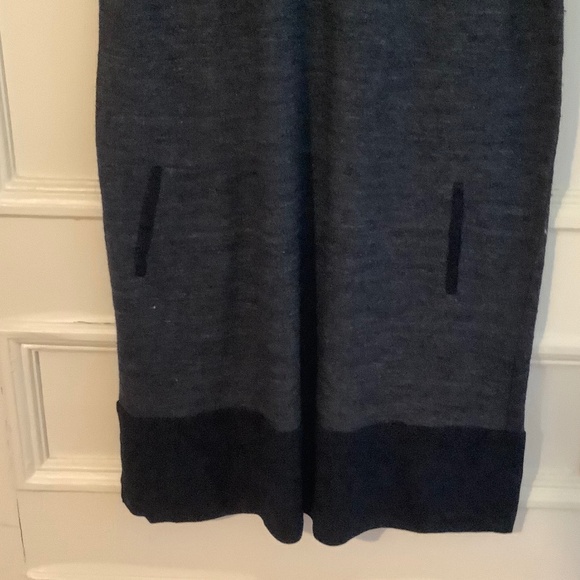 Grey/ Black Pablo Gerard Darel Dress 3/L - Picture 3 of 6